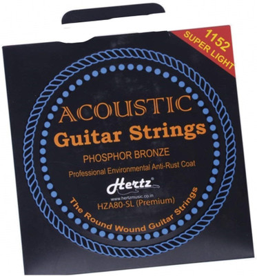 Hertz Acoustic HZR PREMIUM STRING FOR AC MG MDL A6 Guitar String(6 Strings)