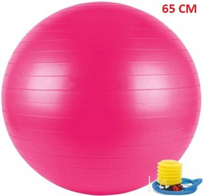 Sports Era Exclusive Gym Ball Anti Burst 65 cm with Foot Pump Gym Ball Gym Ball(With Pump)