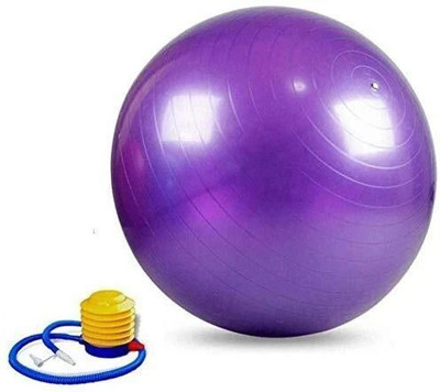 Fitness Scout Anti-Slip Balance Stability Ball Exercise Gym Ball with Pump(85 cm) Gym Ball(With Pump)
