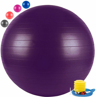 AVMART Anti-Burst Exercise Gym Ball with Pump, Anti-Slip Balance Stability Ball Gym Ball(With Pump)