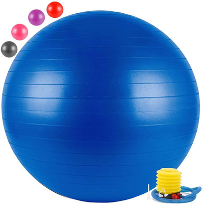 BBD Kitchen Shop Anti-Burst Exercise Gym Ball with Pump, Anti-Slip Balance Stability Ball Gym Ball(With Pump)