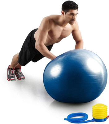 Fit Carve Gym Ball & Exercise Ball for Fitness, Stability, Gym, Balance Ball (55 cm) Gym Ball(With Pump)