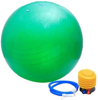 SHREVI IMPEX Anti-Burst Yoga Ball 75cm with Hand Pump Fitness & Home Gym Workouts Gym Ball Gym Ball(With Pump)