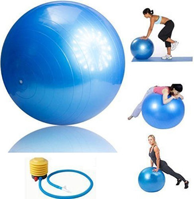 PINOPZA Yoga Ball 75 cm Professional Swiss Ball Pilates/Fitness / Balance Ball Gym Ball Gym Ball(With Pump)