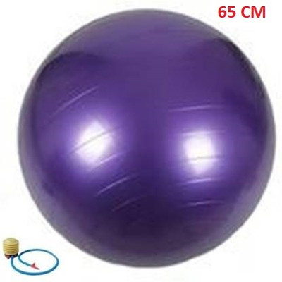 Sports Era Exclusive Gym Ball Anti Burst 65 cm with Foot Pump Gym Ball Gym Ball(With Pump)