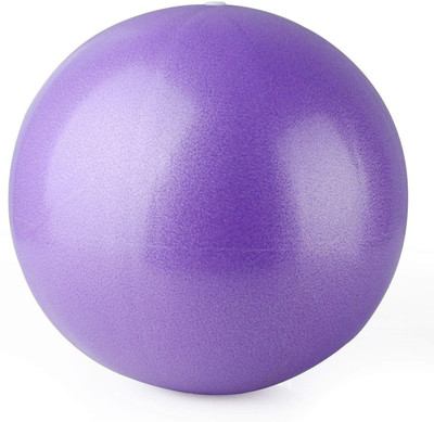IRIS Fitness Purple Exercise Ball, 23 cm Mini Gym Ball(With Pump)