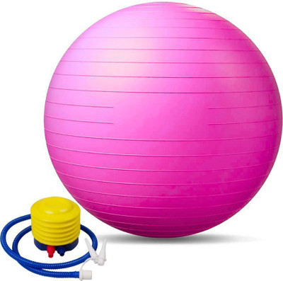 Shopeleven Anti-Burst Exercise Ball,Yoga Ball Chair Stretching Core Yoga Pilates Birthing Gym Ball(With Pump)