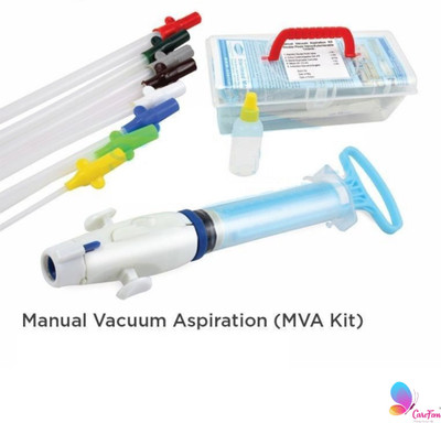 carefem Manual Vacuum Aspiration Kit Gynecological Aspiration Kit