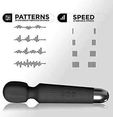 Sontox Multi Speed Cordless Rechargeable Vibrator Massage for Female