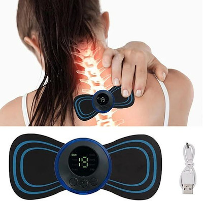 mobizio Portable Mini Massager Handheld Deep Tissue Vibrating Muscle Relaxation Device