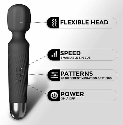 5SUPREME Personal Wand Full Body Massager Powerful, Waterproof 190