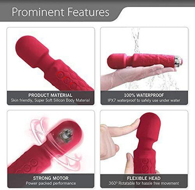 BEGMEAN Rechargeable Personal Body Massager for Women & Men_49