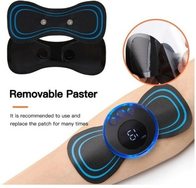 ExpressC Mini Butterfly EMS Body Massager - 1 Mini Massager with Rechargeable