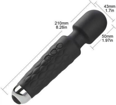 5teknova Personal Wand Full Body Massager Powerful, Waterproof, Wireless qaz139