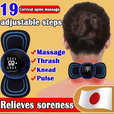 NEOSH Rechargeable Handheld Mini Massager for Stress Relief & Body Relaxation