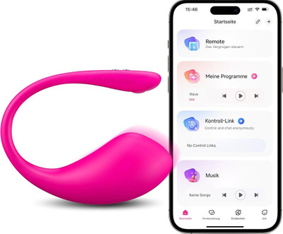 LABRADOR INDIA Rush App Control Vibrator with 10 Mode & Speed For Women or Girls