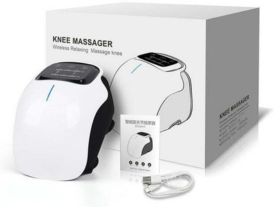 WunderVoX Cordless Knee Massage with 3 Heating Levels & 3 Vibration Modes