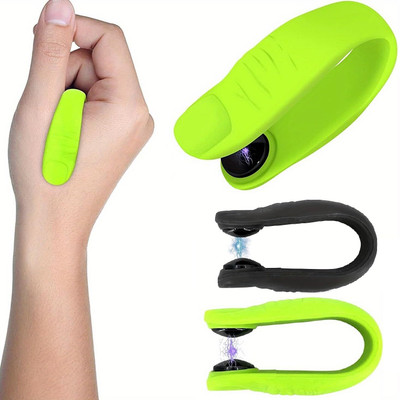 MRIYA Sugar Control Li4 Acupressure Point Clip Migraine Relief Clip Hand Grip/Fitness Grip(Black, Green)