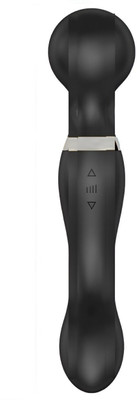 Wrixty Rechargeable Dual Head Body Massager with Heating (Waterproof Massager)