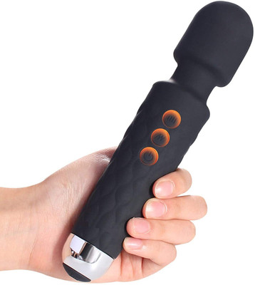 KRITAM Rechargeable Body Massager for Women and Men Handheld Waterproof Vibrate