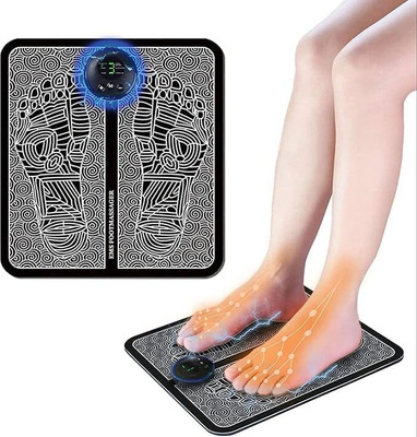 acuwellness EMS Foot Massager for Neuropathy & Plantar Fasciitis Relief - Electric blood Circulation Device with 8 Modes & 19 Levels - Portable Foot Stimulator for Pain Massager(Black) acuwellness EMS Foot Massager for Neuropathy & Plantar Fasciitis Relief - Electric blood Circulation Device with 8 Modes & 19 Levels - Portable Foot Stimulator for Pain Massager(Black)