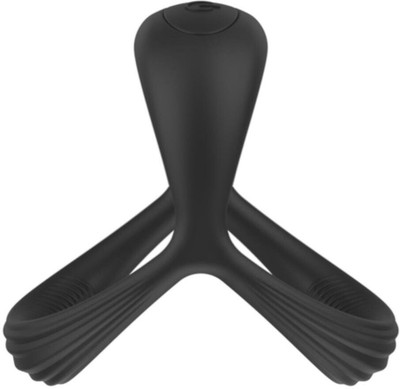 VOREX VIB Ring Men's Massager (Black) | Battery Operated | Waterproof |