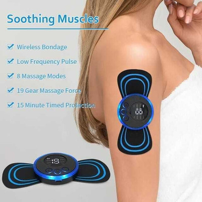 BODARMART Good Type Mini Neck Massager, Portable Massager,Micro Cervical Spine Massager