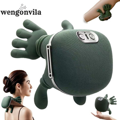 Wengonvila Shoulder Massager,Heat for Pain Relief, Muscle Relaxation & Stress Reduction