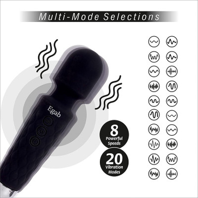 5teknova Personal Wand Neuropathy Full Body Massager Powerful, Waterproof, Wireless qaz06