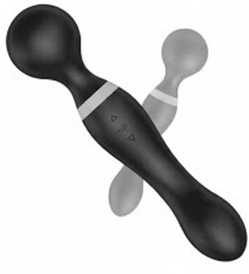 Wrixty Dual Head Cordless Wand for Deep Tissue Massage (Waterproof Massager)