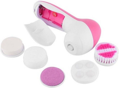 FIVANIO 5 in 1 Multi-Function Portable Facial Skin Care Electric Massager/Scrubber