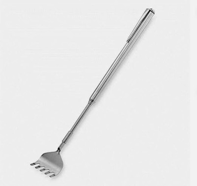 MSVTRADESS (Pack Of 1) Portable Stainless Steel Extendable Telescopic Back Scratcher