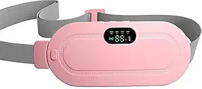 ZedX Electric Cordless Heating Pad for Period Pain 4 Heat Levels 4 Vibration Modes