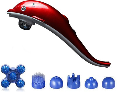 Sobo Dolphin Shaped Infrared Massager Hammer - Red