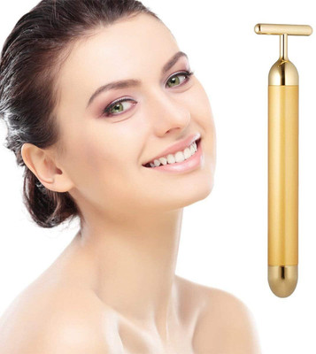 Saviraj Electric Vibration Facial Massage | T-Shaped Anti Wrinkle Massager