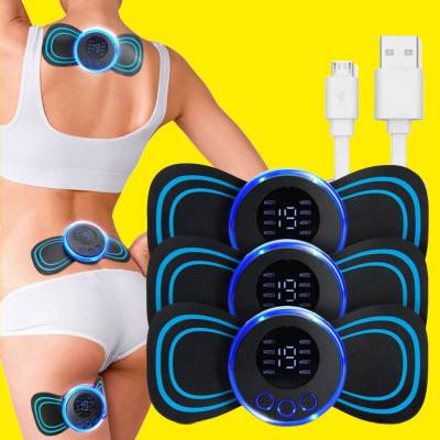 Body Massager,Wireless Portable Neck Massager with 8 Modes and 19 Strength  Level