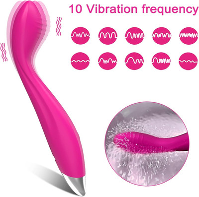 GULGLOW99 High-Frequency G Spot Clitoris Vibrator with 5 Speeds & 10 Modes
