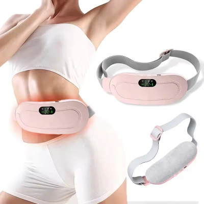 EVETIS Belly Warmer Heating Pad with 4 Heat Levels 4 Vibration Modes