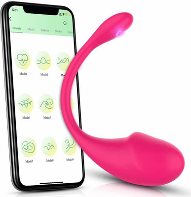 AGLEY Flamingo App Control Massager with 10 Modes – Smart Relaxation for Men & Women