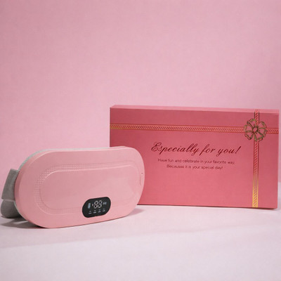 gak trends Period Pain Relief Belt for Women Electric Heat Therapy with 4 Vibration Modes