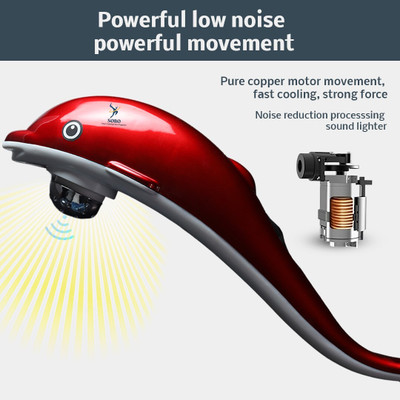 Sobo DMR Dolphin Massager - Regular Massager (Red)