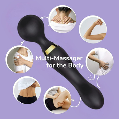Wrixty Personal Massager for Women | 10 Vibration Speeds and Patterns