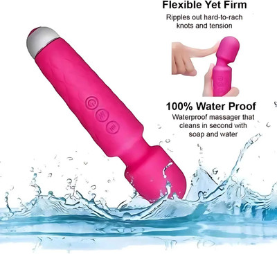EASYCART Body Massager for Women, Men, Rechargeable Wireless Vibration Machine Body