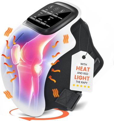 Sobo KneeMassagerCordlessKneeMassagerwithHeat and VibrationLargeLEDScreenMassager