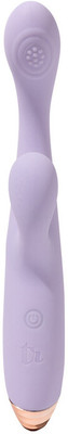 Thrillerrr Curlz Electric Rechargeable Body Massager with 10 Vibration Mode - Dark Purple