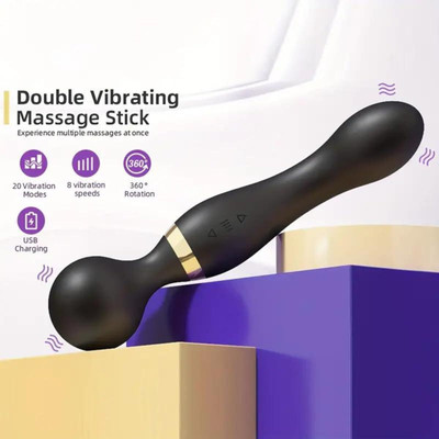 SIMHI Powerful Vibration Modes,Handheld Personal Wand Massager,Waterproof Rechargeable