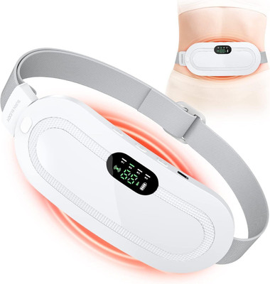 RuHaNest Women Period pain relief belt,Period cramp belt,Menstrual Cramps Relief Massager