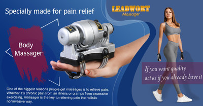 LEADWORT Double Speed Floating Action Massager for head & body pain