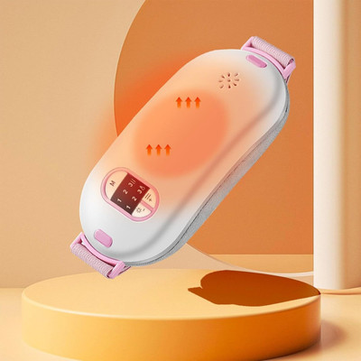 Esarora 2.Belly Warmer Heating Pad with 4 Heat Levels 4 Vibration Mo