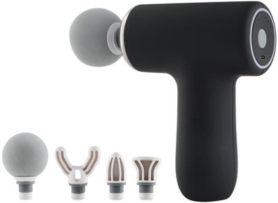 Sobo Massage Gun For Full Body Pain Relief 6-Speed Settings Four Heads Gun Massager
